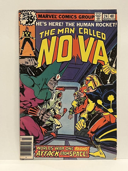 Nova #1-7,12,18,24 /1st App & Origin of Nova