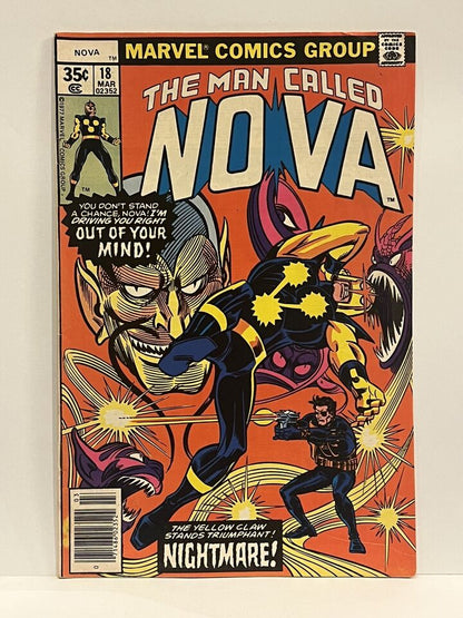 Nova #1-7,12,18,24 /1st App & Origin of Nova