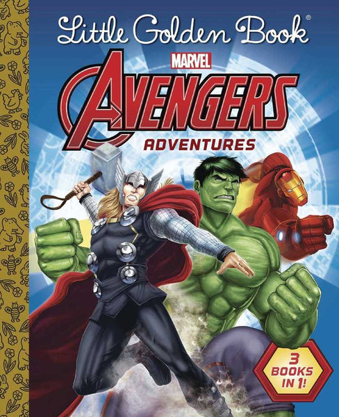 Little Golden Book Avengers Adventures Year Hardcover