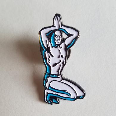 Yoga Surfer pin