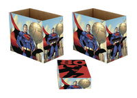 DC Superman 80 5pk Short Comic Storage Box 