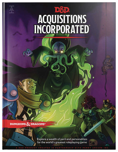 D&D Role Playing Game Acquisitions Incorporated Hardcover