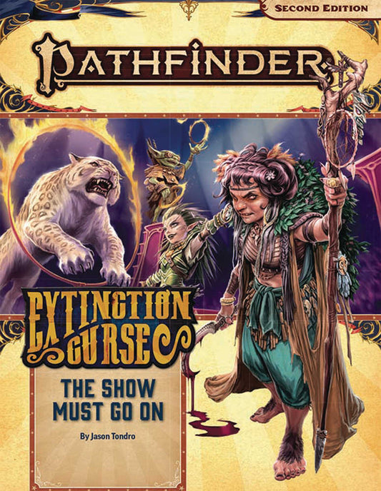 Pathfinder Adventure Path Extinction Curse Vol. #1 (Of 6) The Show Must Go On (2nd Edition)