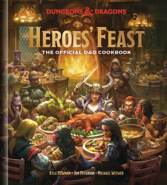 Dungeons & Dragons (D&D) Heroes Feast Off Cookbook Hardcover HC