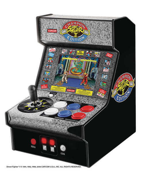 Street Fighter II Champion Edition 7.5in Micro Arcade Player