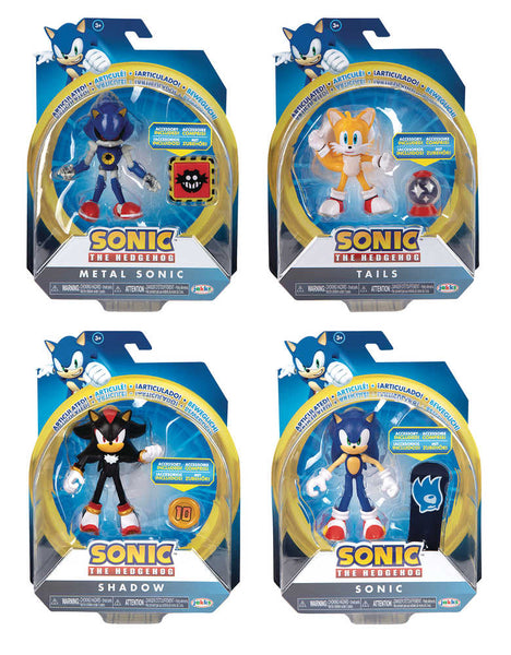 Sonic The Hedgehog 4in Articulated Action Figure
