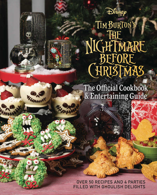Nightmare Before Christmas Cookbook & Entertaining Guide Hardcover