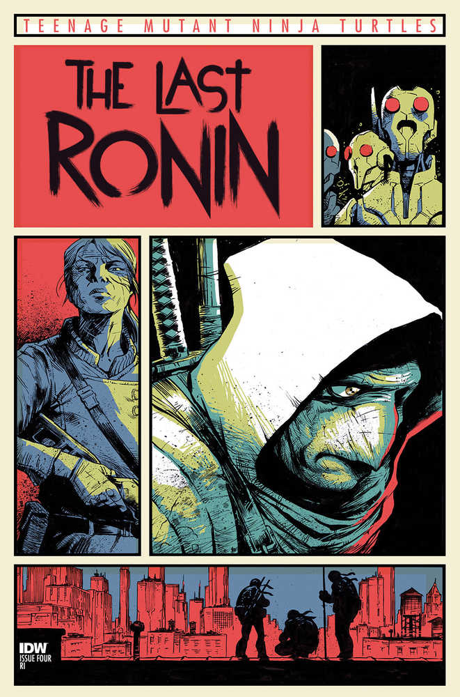 Teenage Mutant Ninja Turtles The Last Ronin #4 (Of 5) Cover B 10 Copy Variant Edition Wachter (Ne
