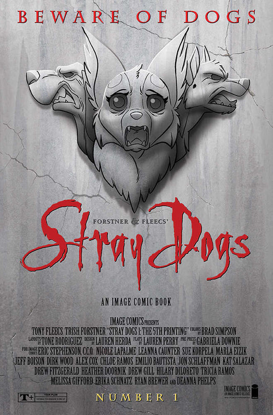 Stray Dogs #1 5TH Printing Cover A