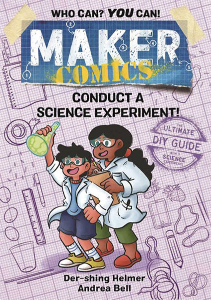 Maker Comics Conduct Science Experiment Graphic Novel