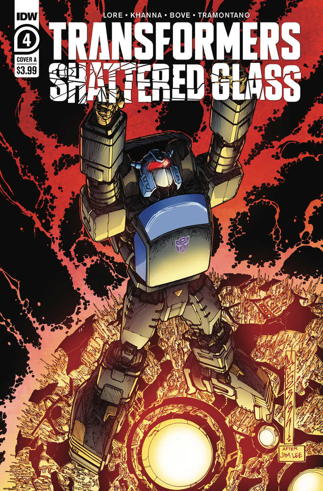 Transformers Shattered Glass #4 (Of 5) Cover A Milne
