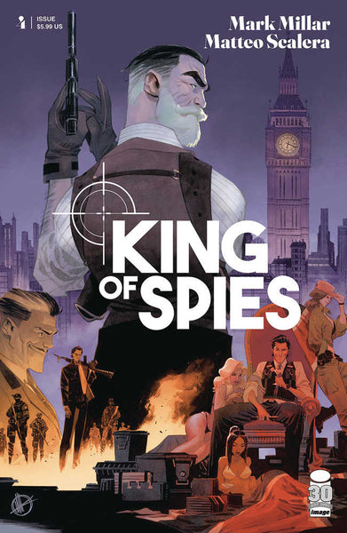 King Of Spies #4 (Of 4) Cover A Scalera (Mature)