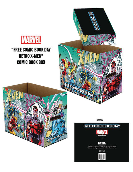 Free Comic Book Day 2022 Marvel X-Men Short Comic Storage Box