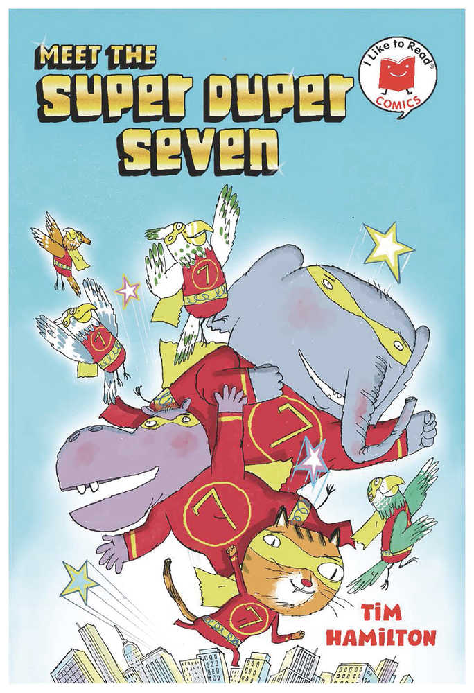 I Like To Read Comics Hardcover Graphic Novel Meet The Super Duper Seven