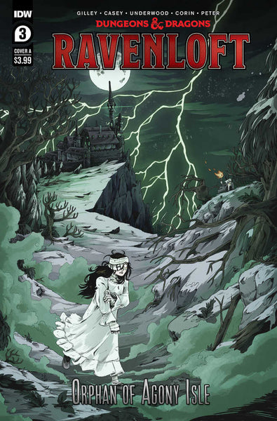 D & D Ravenloft Orphan Of Agony Isle #3 Cover A Underwood