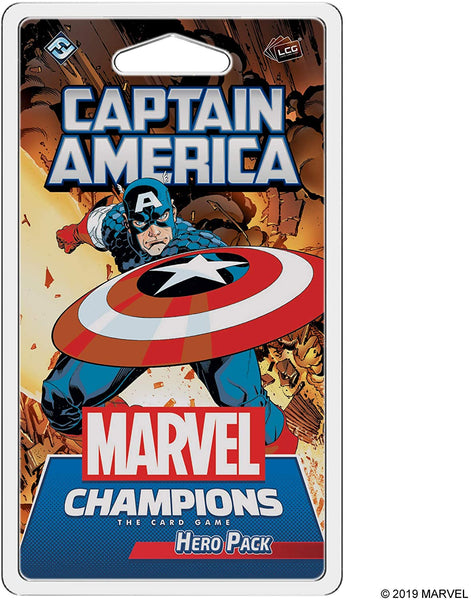 Marvel Champions The Card Game Captain America Hero Pack