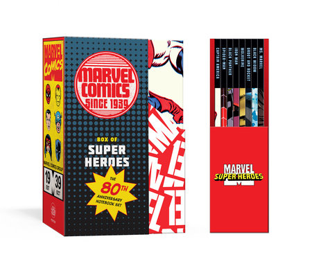Marvel's Box of Super Heroes The 80th Anniversary Mini Notebook Set