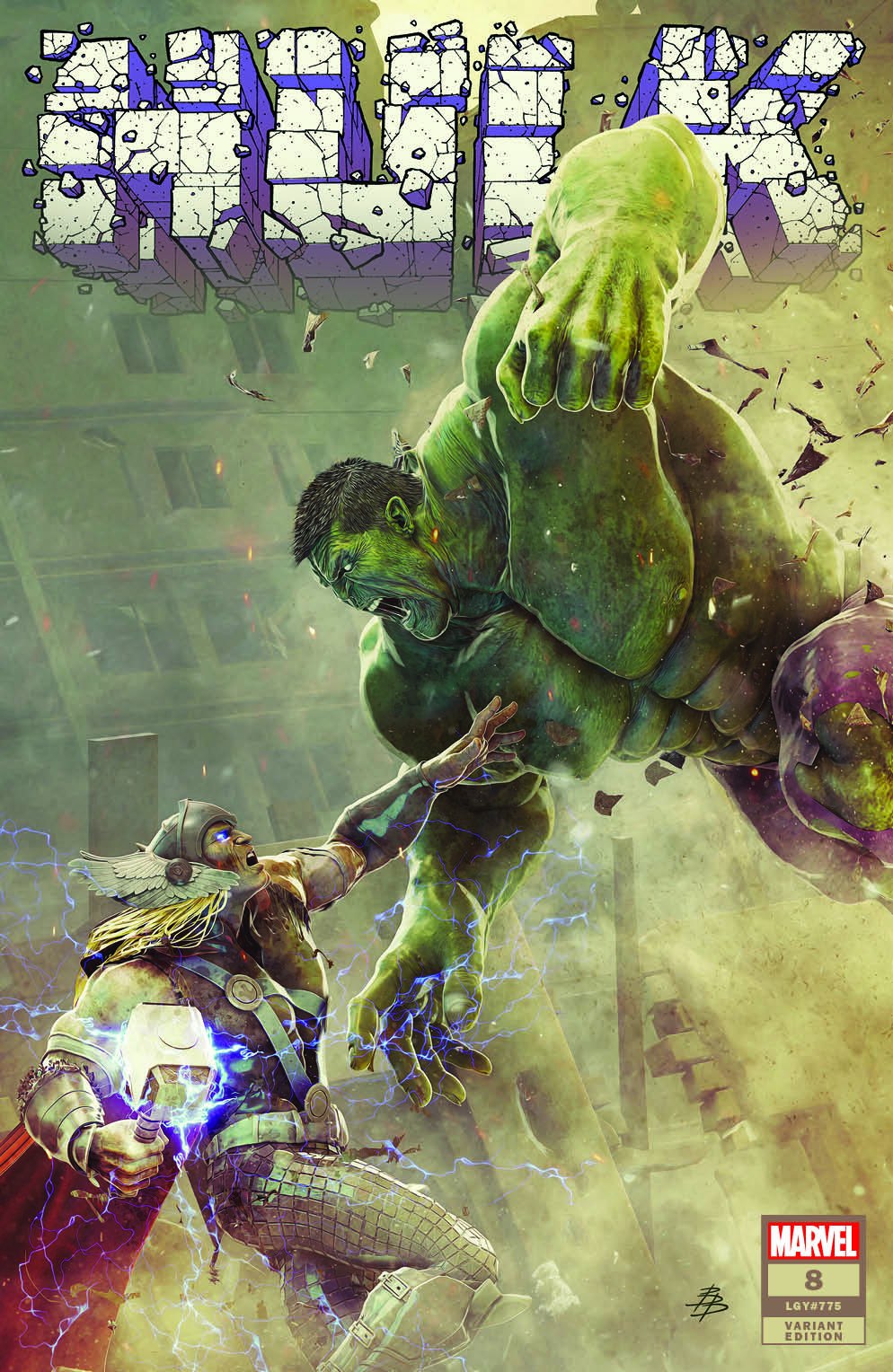 Hulk #8 Bjorn Barends Exclusive Var (08/31/2022)