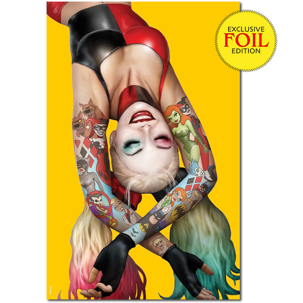 [Foil] Harley Quinn #30 Nathan Szerdy Exclusive Tattoo Foil Virgin Var (06/07/2023)