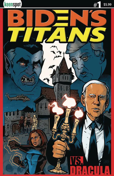 Bidens Titans vs Dracula (Cover A - Owen Gieni)