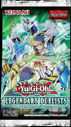 Yu Gi Oh CCG Legendary Duelist Synchro Booster Pack