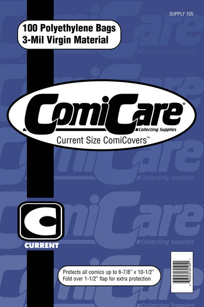 Comicare Current Polyethylene Bags (100 count)