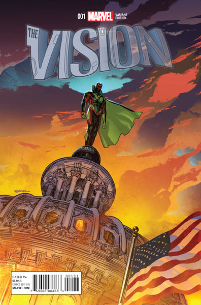 The Vision #1 (2015) Ryan Sook 1:25 Variant Cover