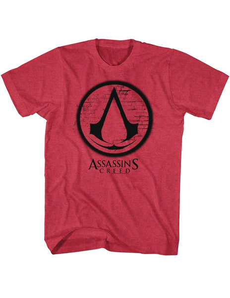 Assassins Creed Logo Red T-Shirt MED