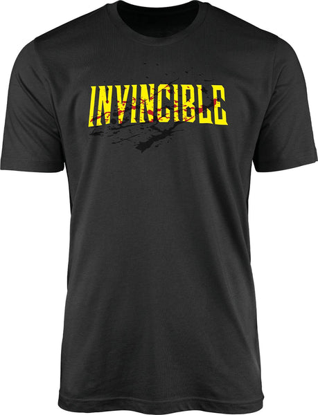 INVINCIBLE BLOODY LOGO T/S SM (C: 0-1-2)