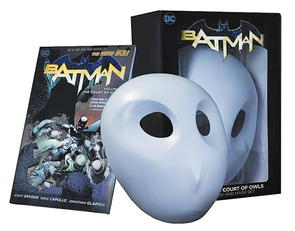 Batman The Court Of Owls Mask & Book Set Hardcover HC (New Edition)