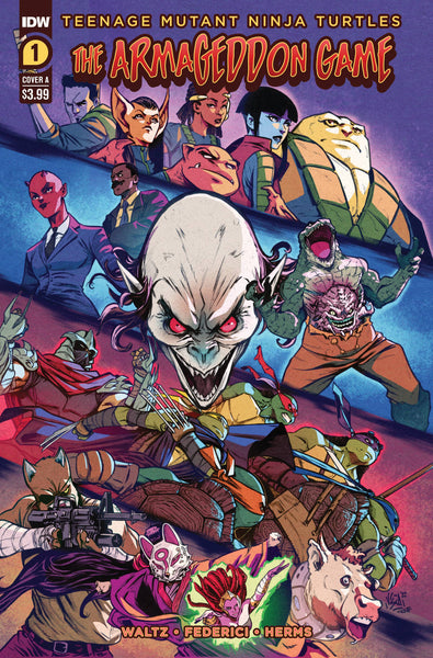 Teenage Mutant Ninja Turtles (Tmnt) The Armageddon Game #1 Cover A Federici