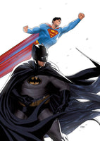 Batman Superman World'S Finest #8 Cover B Clarke Card Stock Variant