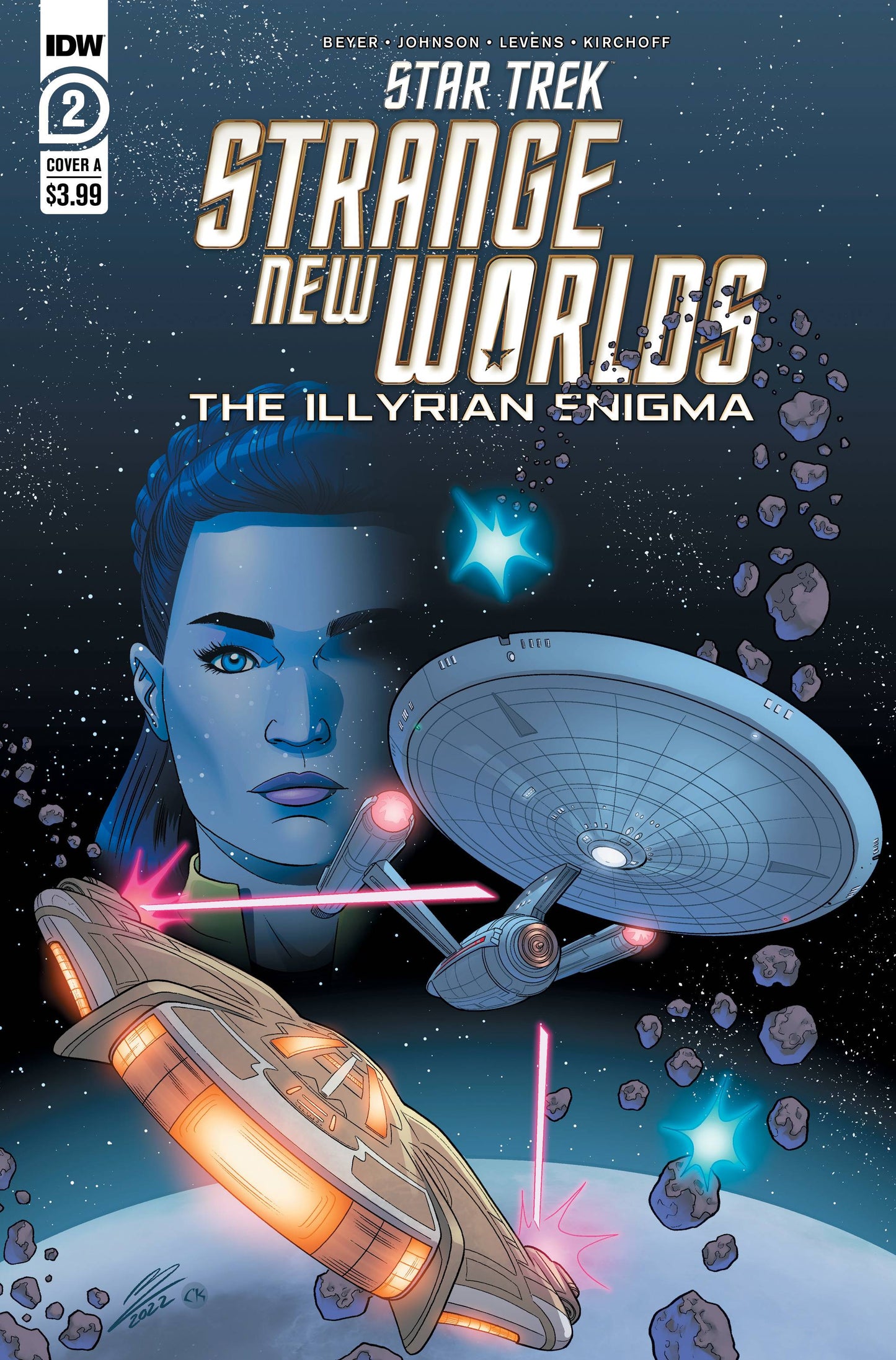 Star Trek Strange New Worlds The Illyrian Enigma #2 Cover A Levens