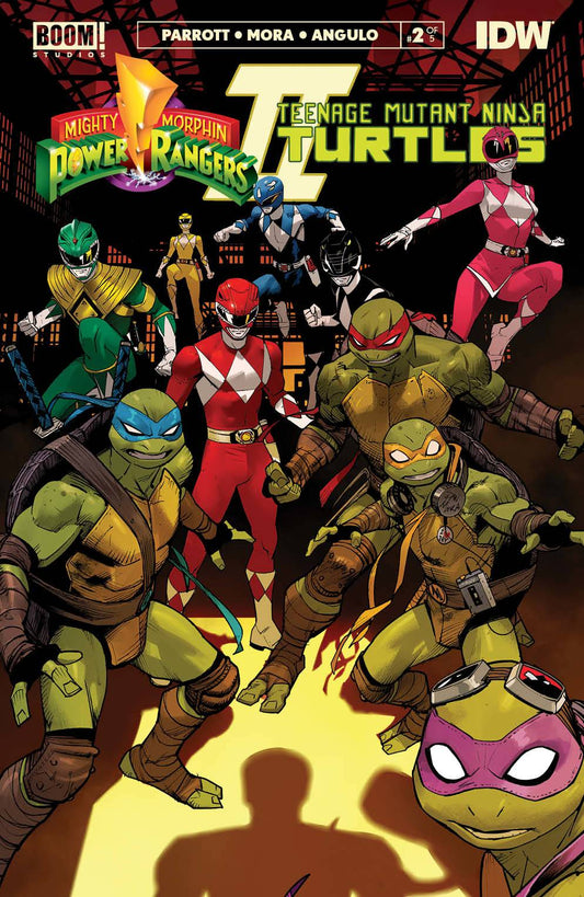 Mighty Morphin Power Rangers/Teenage Mutant Ninja Turtles (TMNT) II #2 (Of 5) Cover A Mora