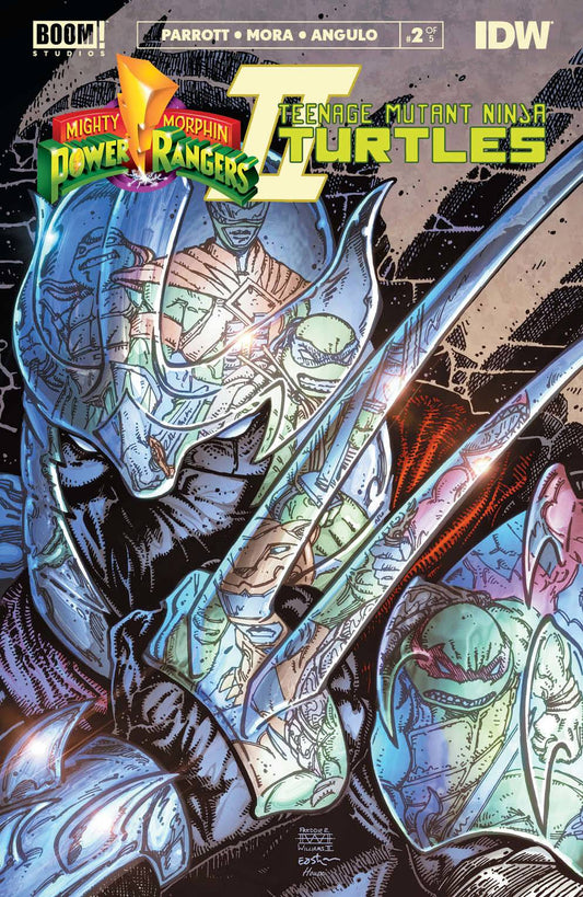 Mighty Morphin Power Rangers/Teenage Mutant Ninja Turtles (TMNT) II #2 (Of 5) Cover B Eastman & Williams II
