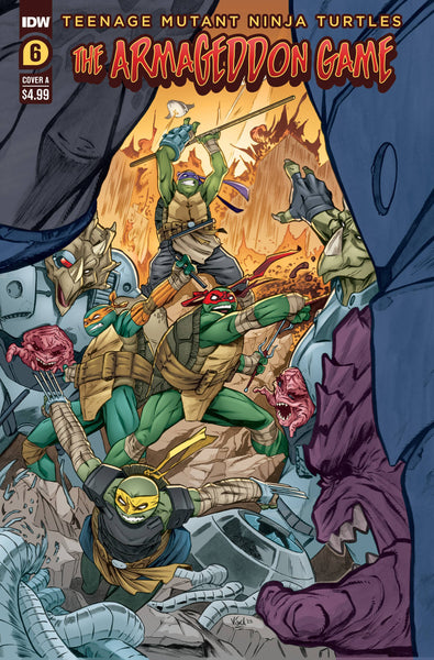 Teenage Mutant Ninja Turtles (Tmnt) The Armageddon Game #6 Cover A Federici