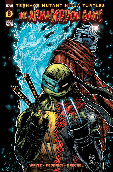 Teenage Mutant Ninja Turtles (Tmnt) The Armageddon Game #6 Cover C Eastman
