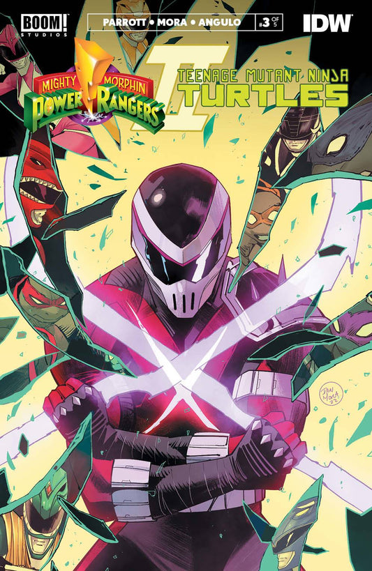 Mighty Morphin Power Rangers/Teenage Mutant Ninja Turtles (Tmnt) #3 (Of 5) Cover A Mora
