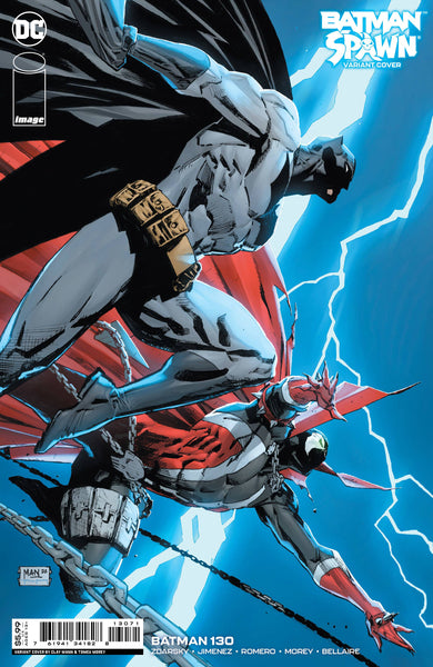 Batman #130 Cover G Clay Mann DC Spawn Cardstock Variant