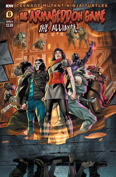 Teenage Mutant Ninja Turtles (Tmnt) The Armageddon Game The Alliance #6 Cover A Mercado