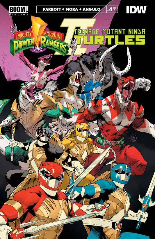 Mighty Morphin Power Rangers Teenage Mutant Ninja Turtles (TMNT) II #4 (Of 5) Cover A Mora