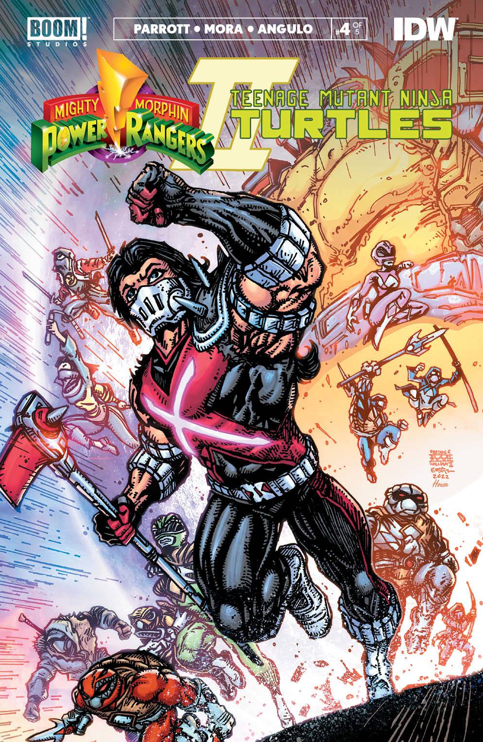 Mighty Morphin Power Rangers Teenage Mutant Ninja Turtles (TMNT) II #4 (Of 5) Cover B Eastman & Williams II