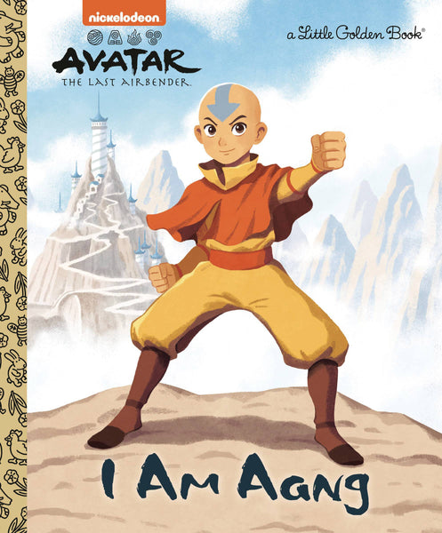 Little Golden Book Avatar The Last Airbender (Atla) I Am Aang