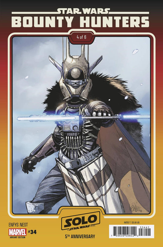 Star Wars Bounty Hunters #34 Yue Enfys Nest Solo 5th Anniversary Movie Variant