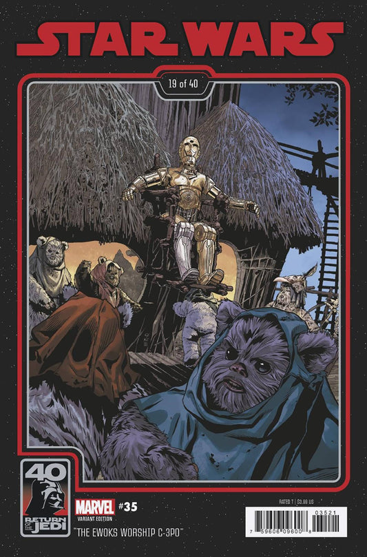 Star Wars #35 Sprouse Return Of The Jedi 40th Anniversary Variant