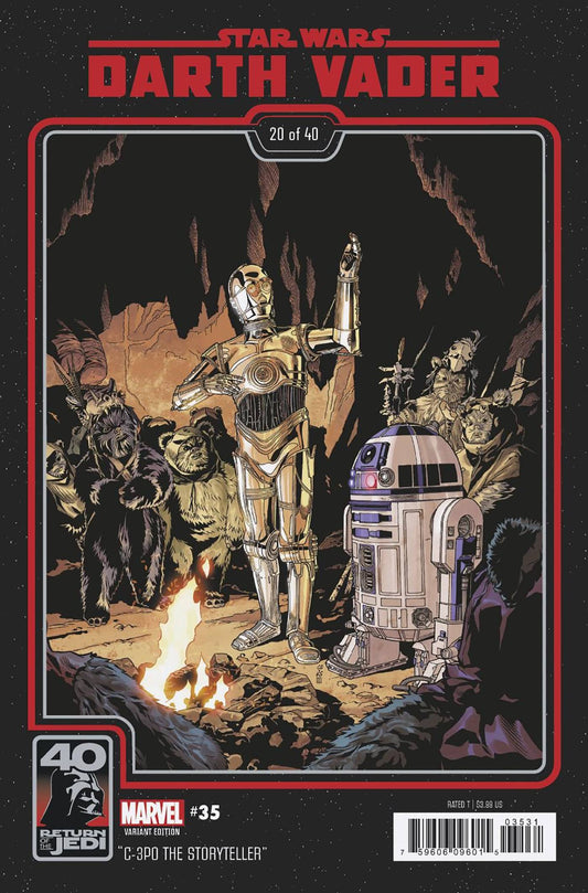 Star Wars Darth Vader #35 Return Of The Jedi 40Th Anniversary Variant