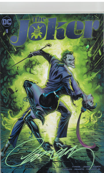 Joker #1 cover A SIGNED by J.Scott Campbell