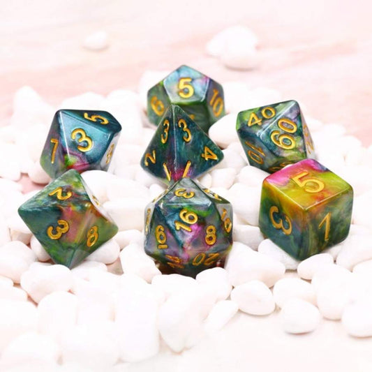 Mystic Woodland Role Playing Game (RPG) Dice Set