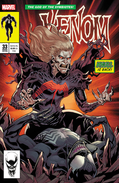 Venom #33 Unknown Comics Will Sliney Exclusive Var Kib (02/03/2021)