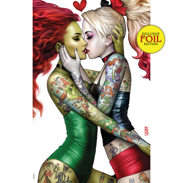 [Foil] Harley Quinn #31 Nathan Szerdy (616) Exclusive Ivy Tattoo Foil Virgin Var (07/12/2023)